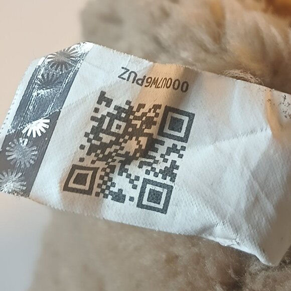 UGG Amoret Black Leather Shearling Clog Boots Size 8 - Picture 4 of 12